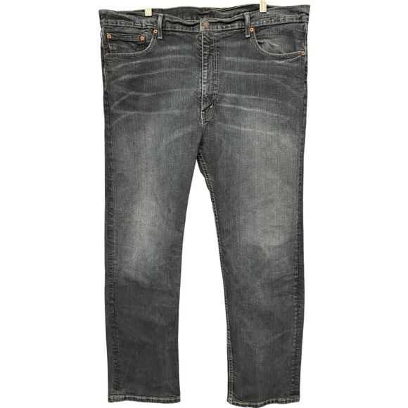 Levi’s 505 Jeans Men’s 42x32 Dark Wash Straight Fit Denim (Measures 40x30) - Picture 1 of 6